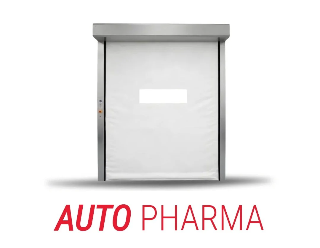 Rychloběžná vrata pro cleanroom a kontrolovaná prostředí GIESSE AUTO PHARMA